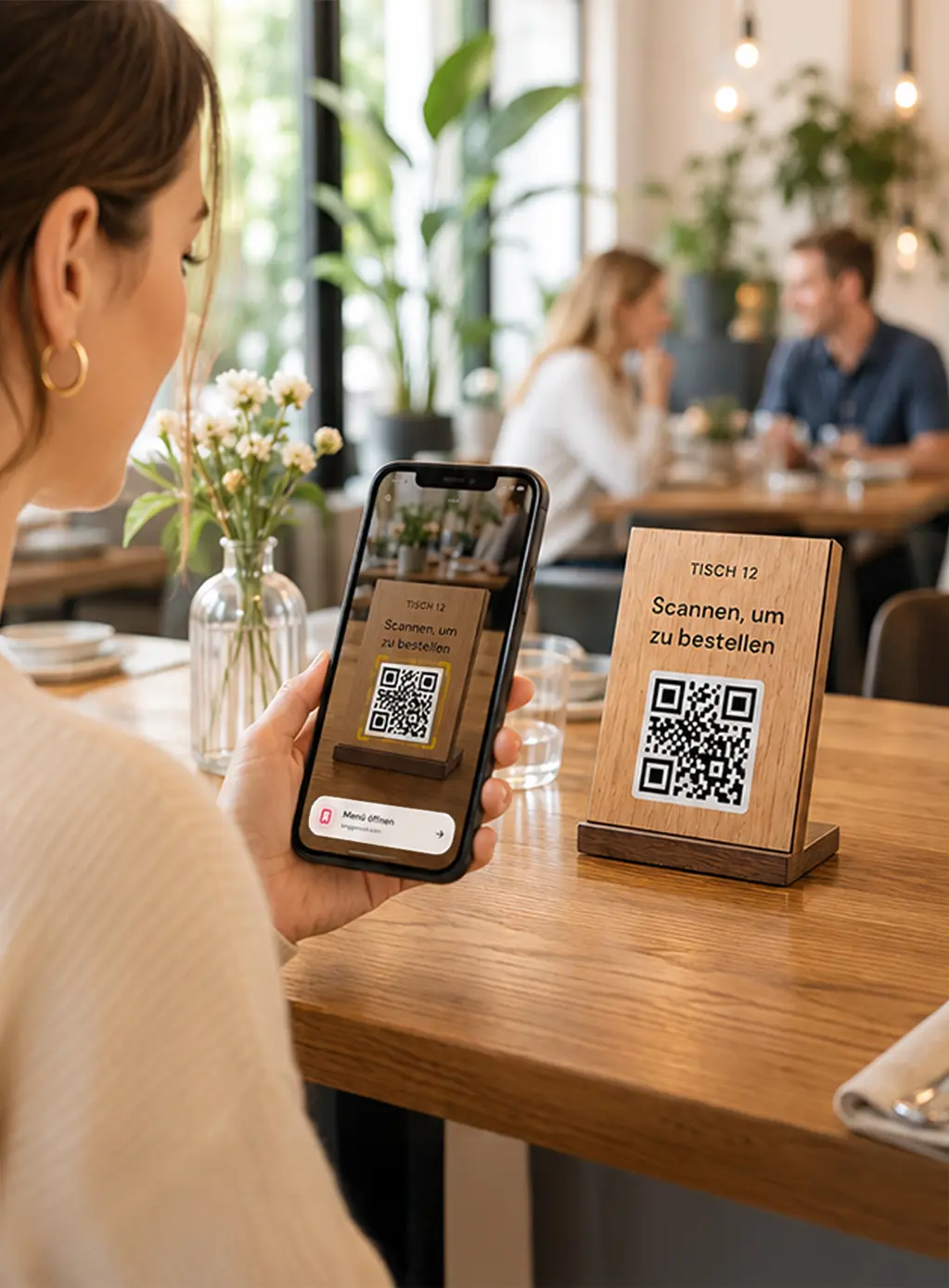 QR code ordering