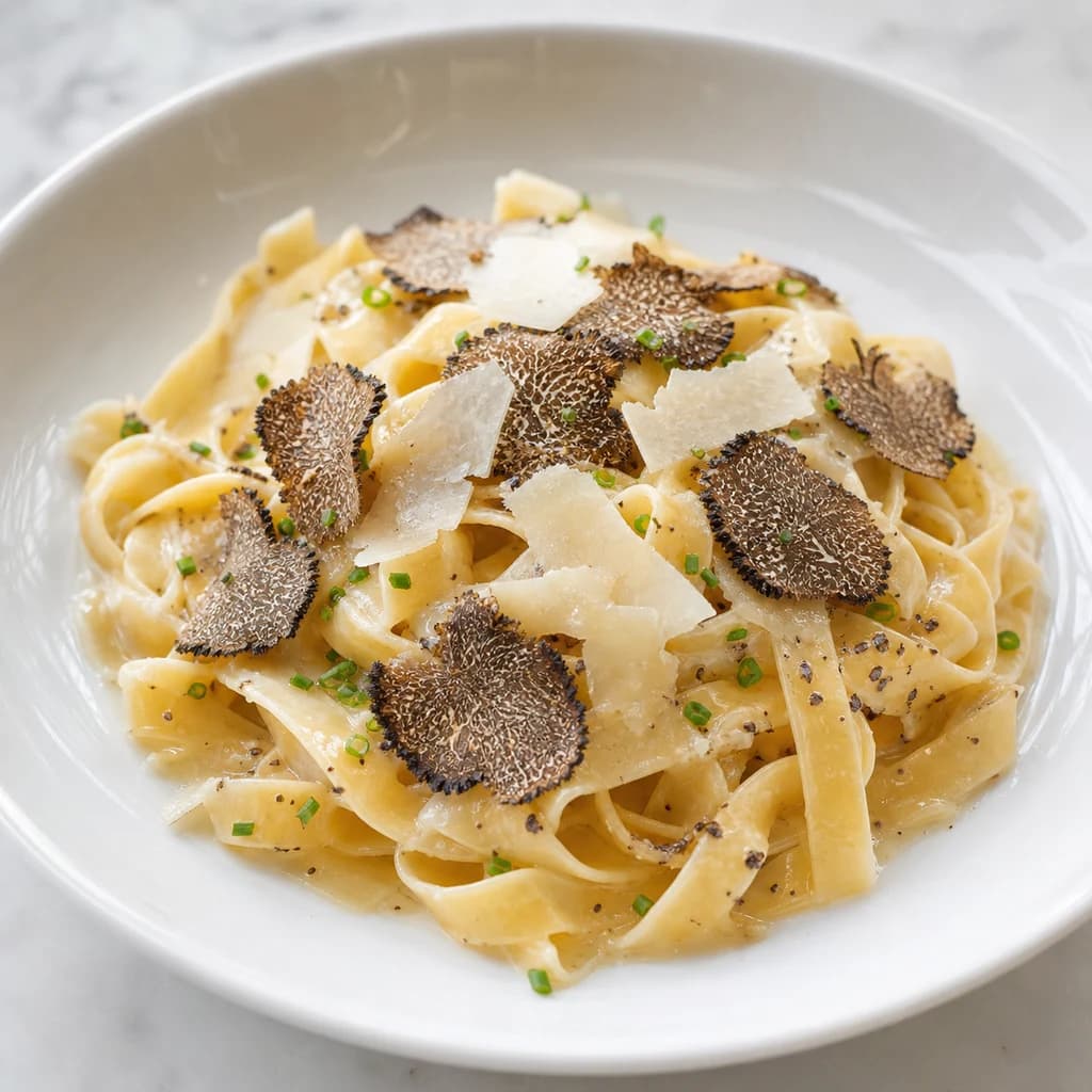 Hausgemachte Trüffel-Pasta