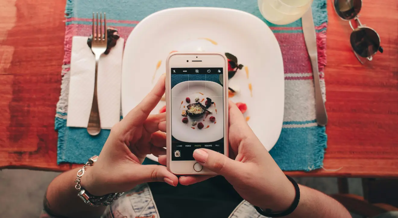 Food on the table